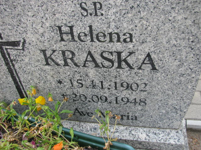 Helena Kraska 1902 Stare Kurowo - Grobonet - Wyszukiwarka osób pochowanych