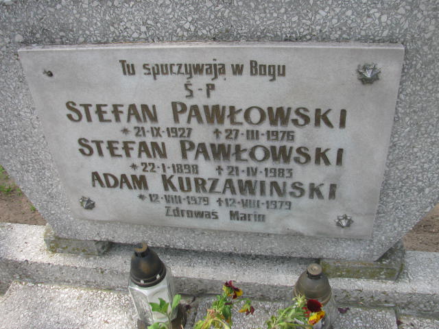Urszula Pawłowska 1916 Stare Kurowo - Grobonet - Wyszukiwarka osób pochowanych