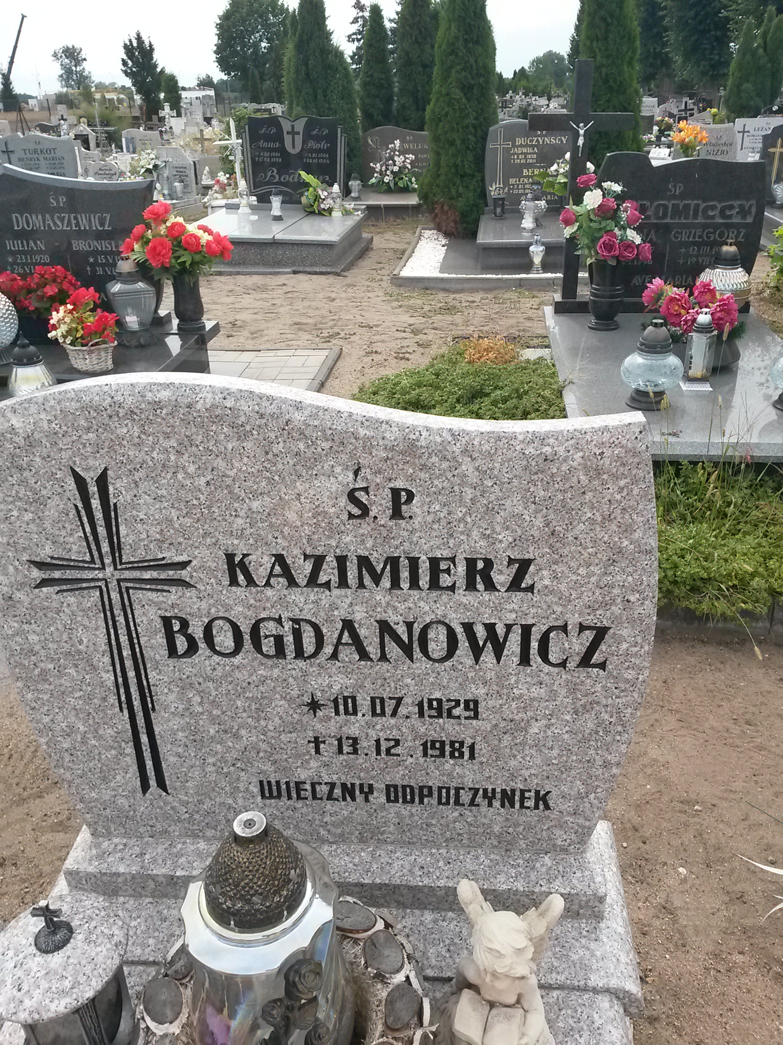 Grób Kazimierz Bogdanowicz