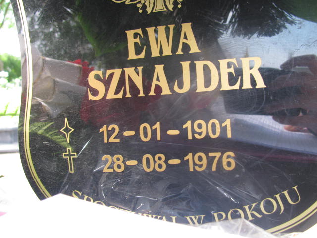 Ewa Sznajder 1901 Stare Kurowo - Grobonet - Wyszukiwarka osób pochowanych