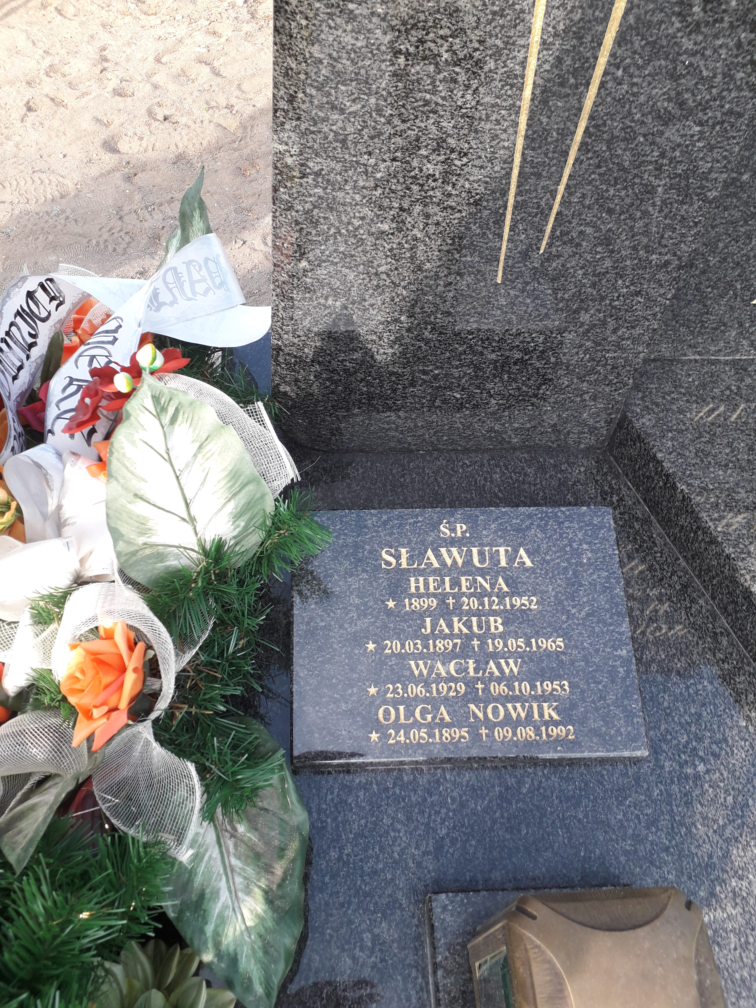 Grób Wacław Sławuta
