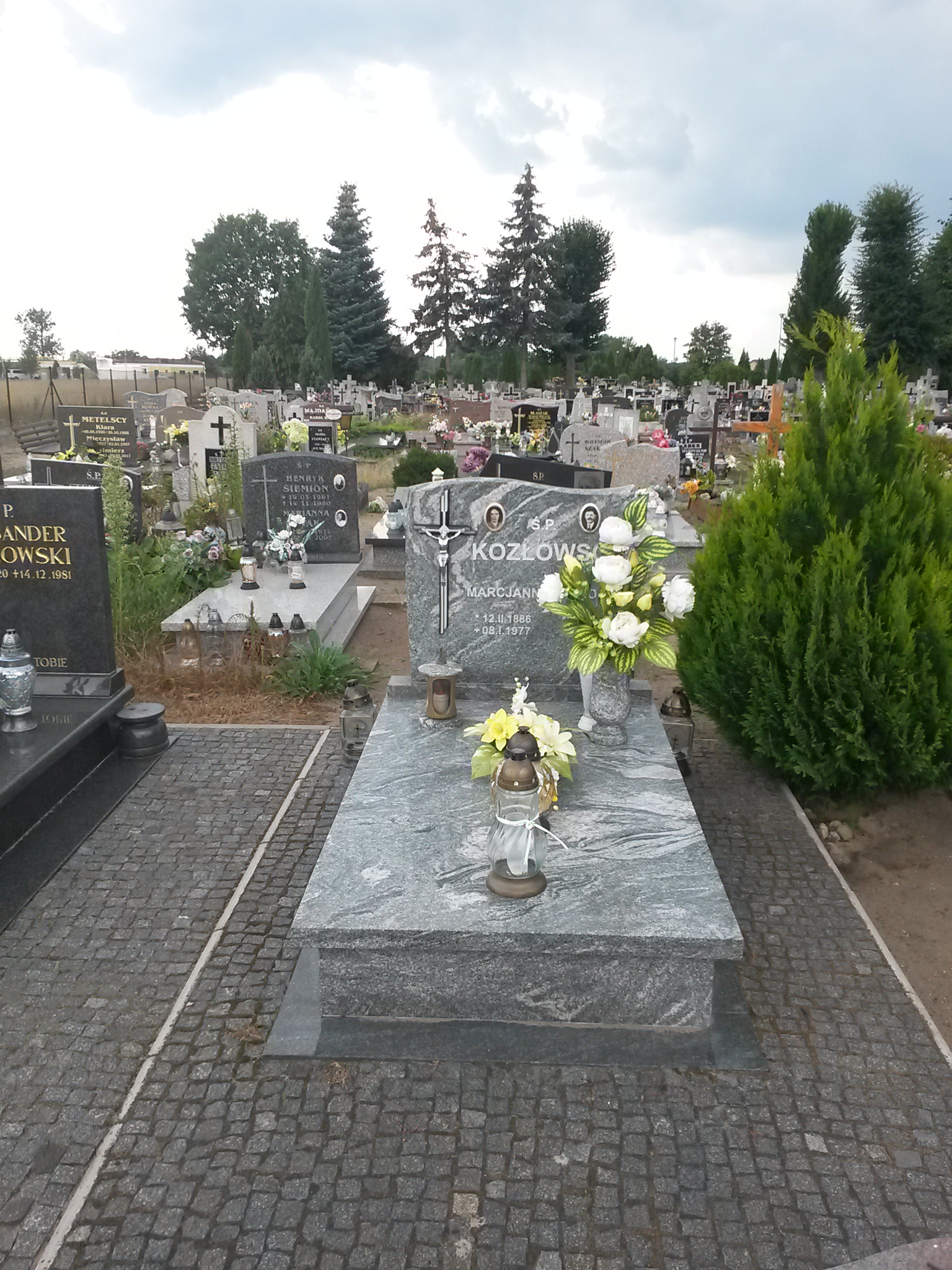 Grób Marcjanna Kozłowska