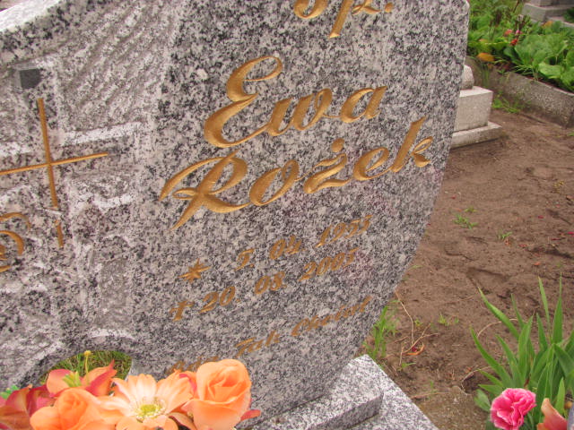 Ewa Rożek 1953 Stare Kurowo - Grobonet - Wyszukiwarka osób pochowanych