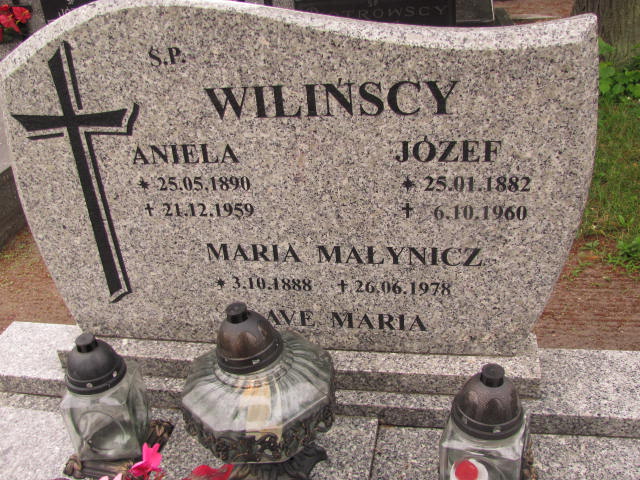 Aniela Wilińska 1890 Stare Kurowo - Grobonet - Wyszukiwarka osób pochowanych