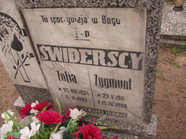 Zofia Świderska 1924 Stare Kurowo - Grobonet - Wyszukiwarka osób pochowanych