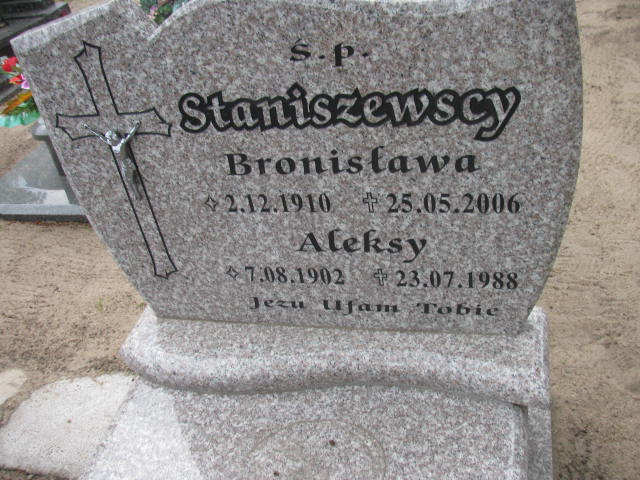 Bronisława Staniszewska 1910 Stare Kurowo - Grobonet - Wyszukiwarka osób pochowanych