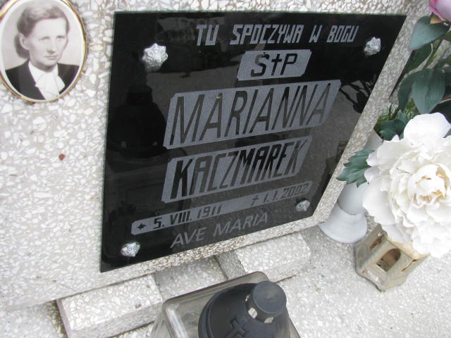 Marianna Kaczmarek 1911 Stare Kurowo - Grobonet - Wyszukiwarka osób pochowanych