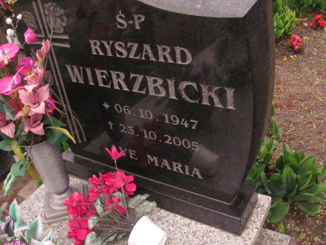 Ryszard Wierzbicki 1947 Stare Kurowo - Grobonet - Wyszukiwarka osób pochowanych