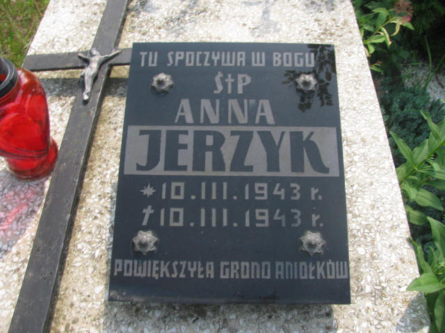 Anna Jerzyk 1943 Stare Kurowo - Grobonet - Wyszukiwarka osób pochowanych