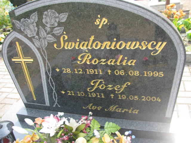 Józef Świątoniowski 1911 Stare Kurowo - Grobonet - Wyszukiwarka osób pochowanych