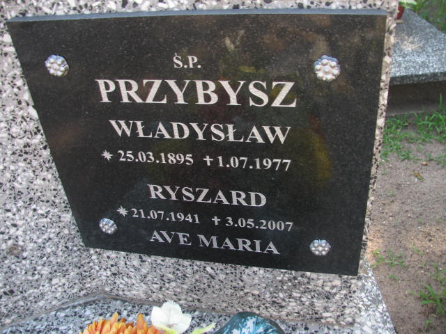 Ryszard Przybysz 1941 Stare Kurowo - Grobonet - Wyszukiwarka osób pochowanych