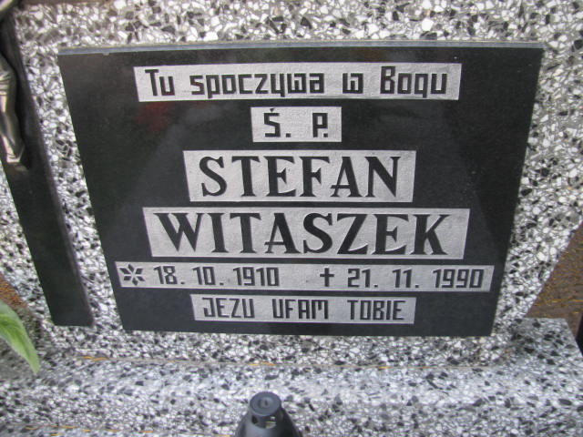 Stefan Witaszek 1910 Stare Kurowo - Grobonet - Wyszukiwarka osób pochowanych