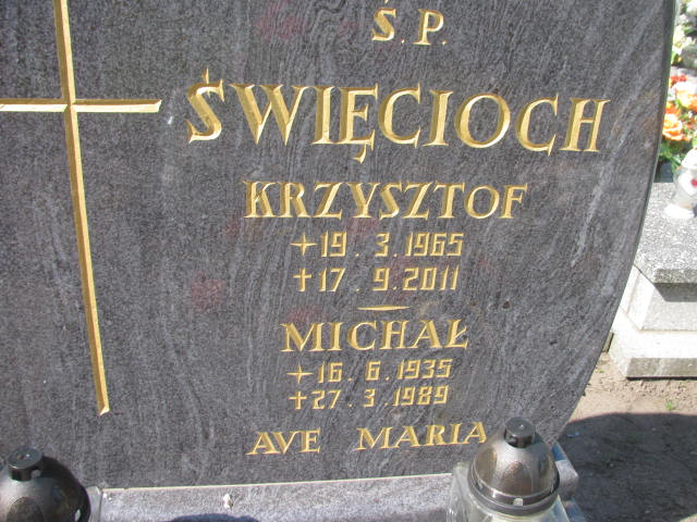 Krzysztof Święcioch 1965 Stare Kurowo - Grobonet - Wyszukiwarka osób pochowanych