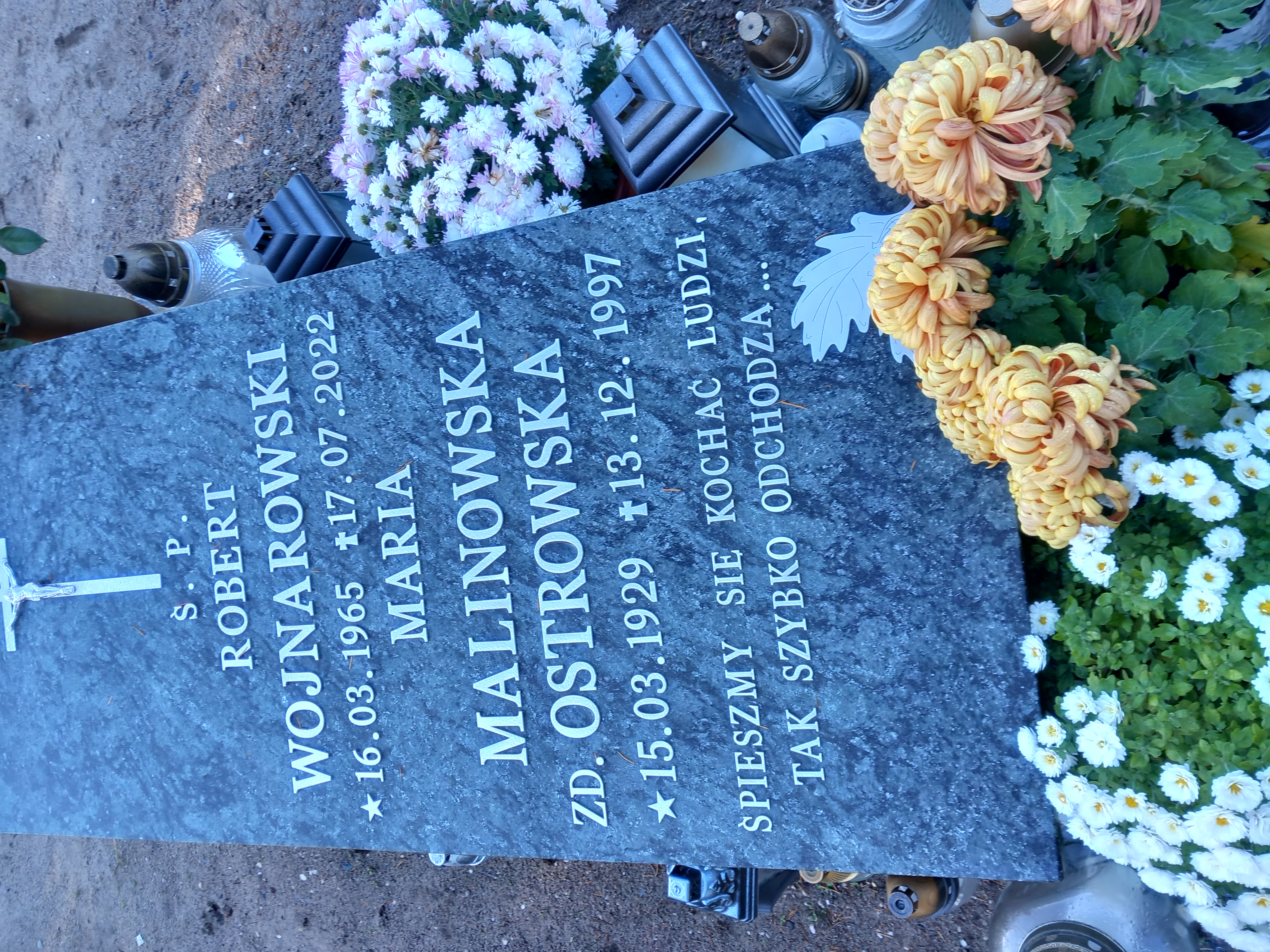 Grób Maria Malinowska