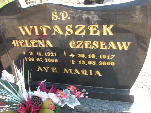 Czesław Witaszek 1917 Stare Kurowo - Grobonet - Wyszukiwarka osób pochowanych