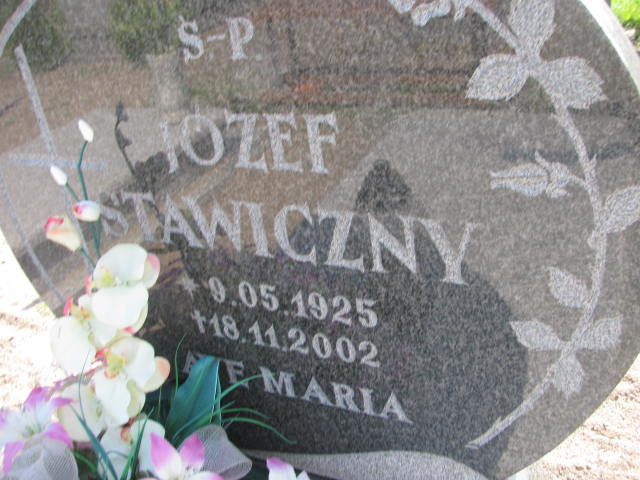 Józef Stawiczny 1925 Stare Kurowo - Grobonet - Wyszukiwarka osób pochowanych