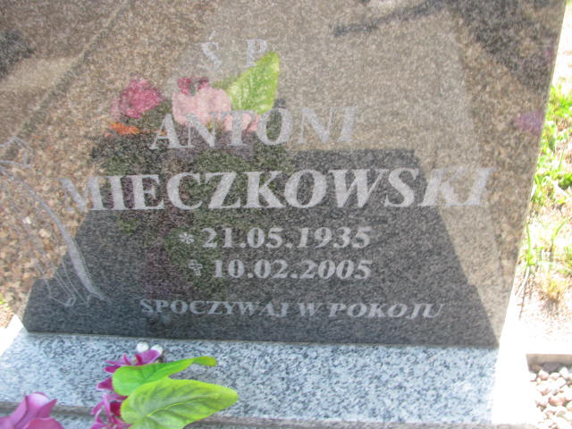 Antoni Mieczkowski 1935 Stare Kurowo - Grobonet - Wyszukiwarka osób pochowanych