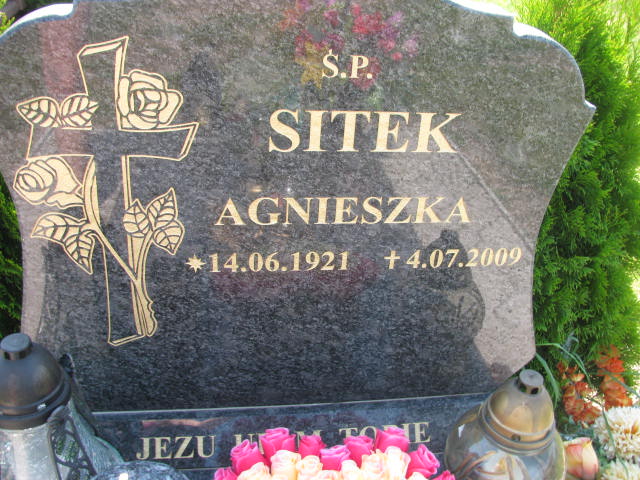 Agnieszka Sitek 1921 Stare Kurowo - Grobonet - Wyszukiwarka osób pochowanych